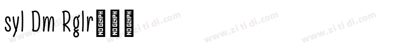 Asyiela Demo Regular字体转换 Asyiela Demo Regular字体转换